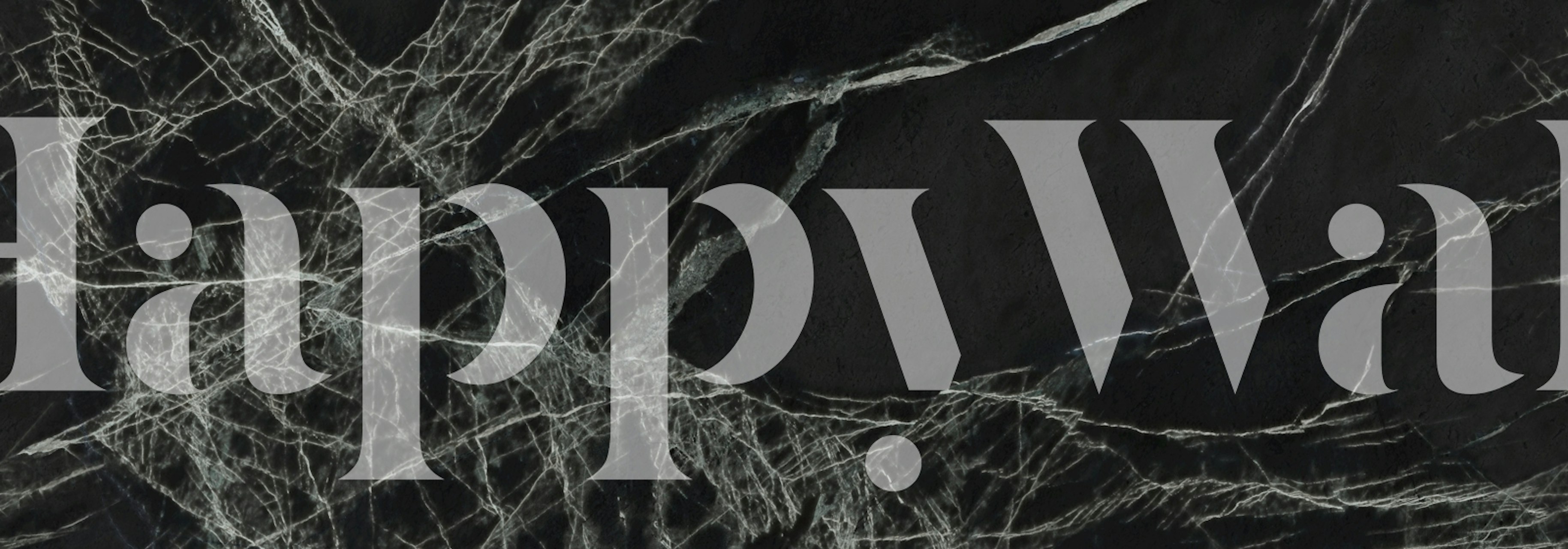 Nero Marquina Marble Stone wallpaper in a room