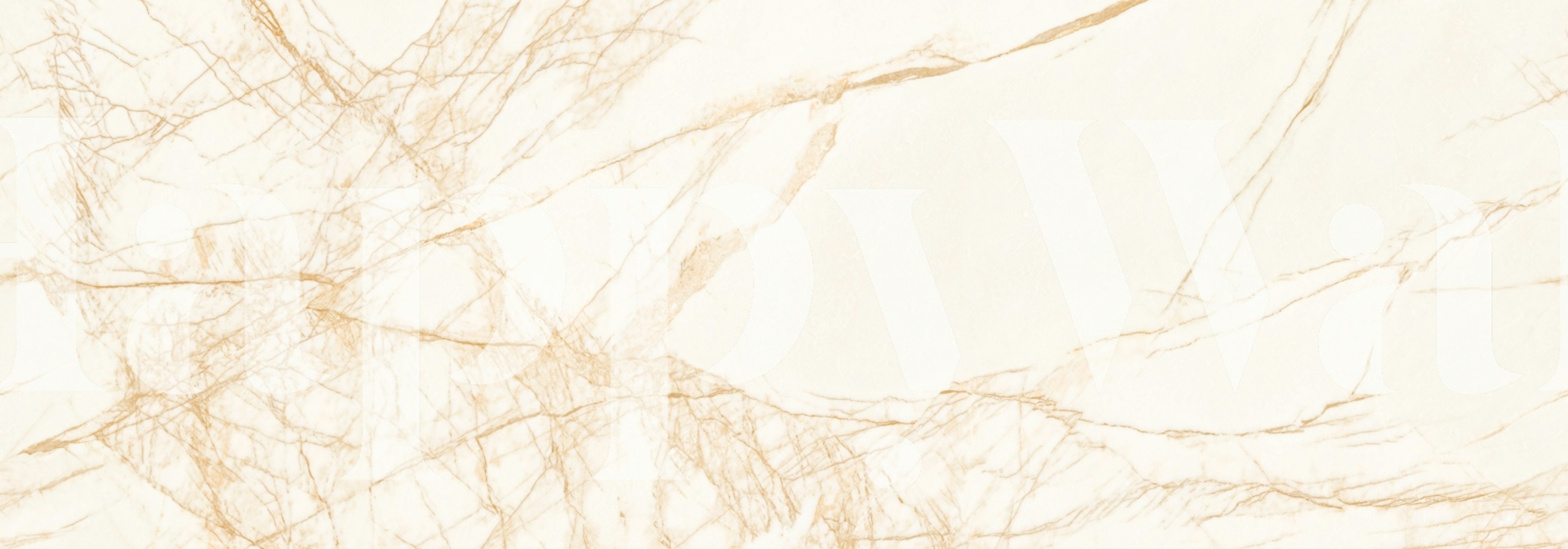 White Gold Marble Stone wallpaper in a room