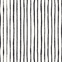 Charcoal black vertical stripes on cream tapeta