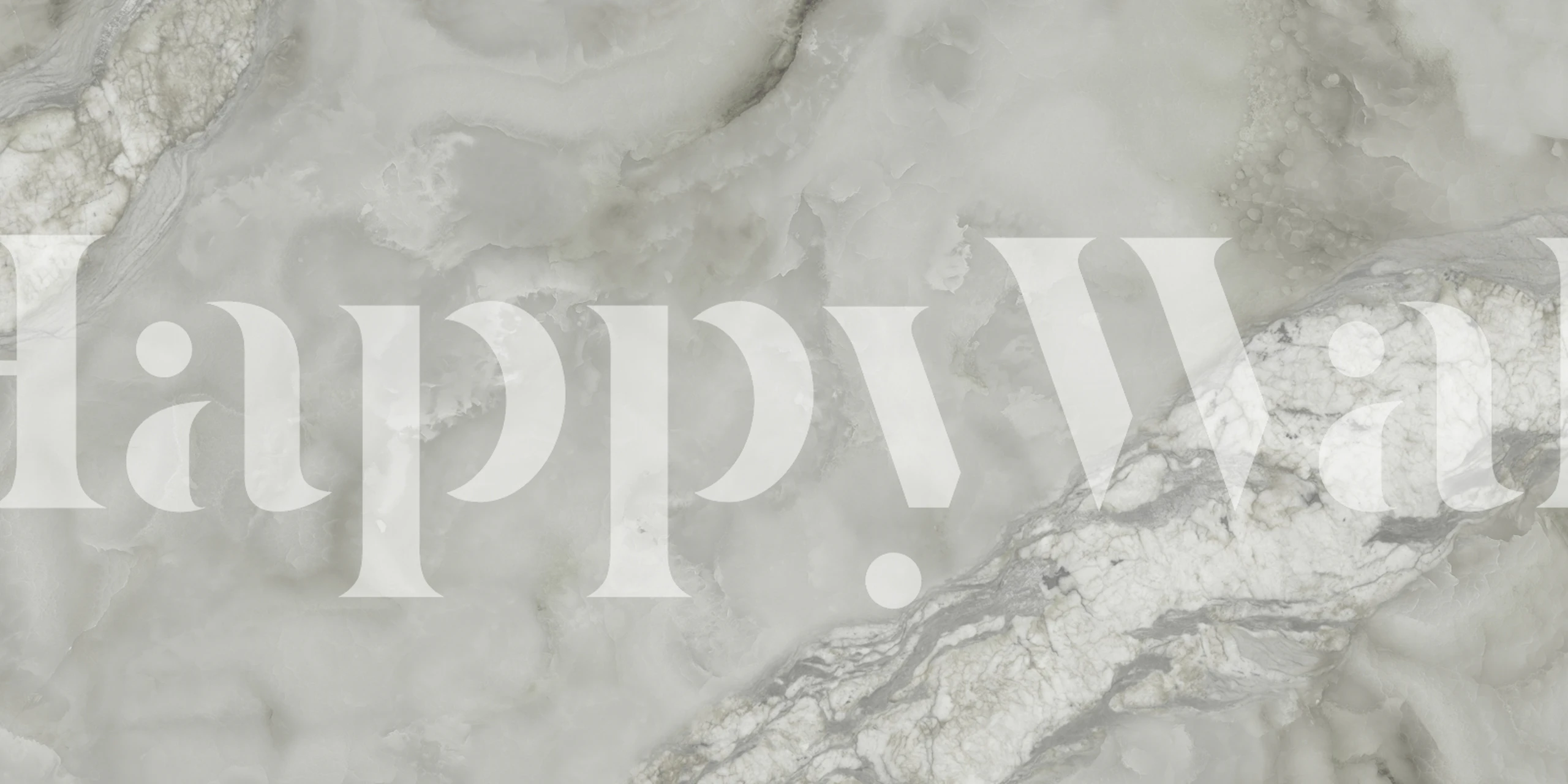 White onyx stone texture wallpaper with grey veining