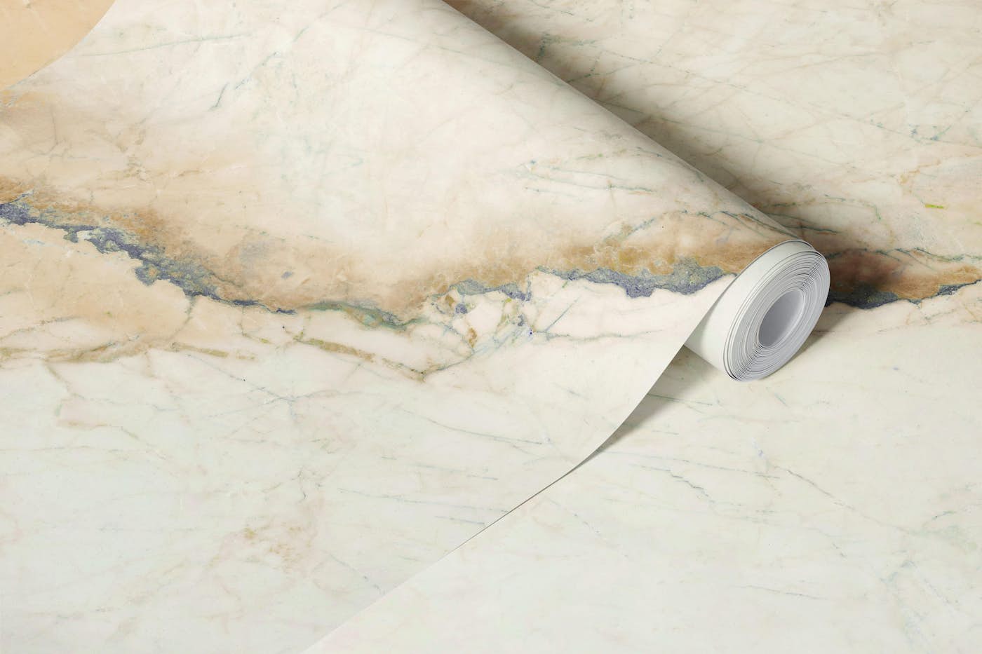 Breccia Aurora Beige Marble wallpaper roll