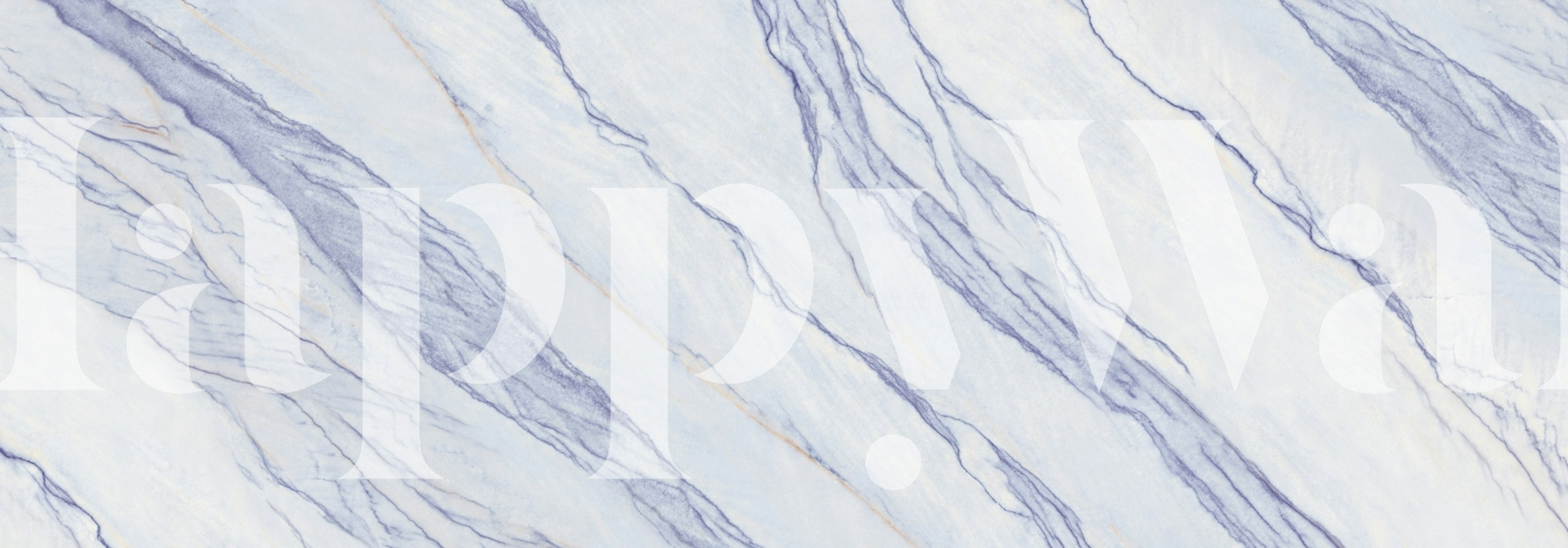 Blue natural stone tile tapetti huoneessa