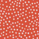Nutcracker Tales - snow dots on red