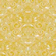 Nutcracker Tales - elegant swirls on mustard