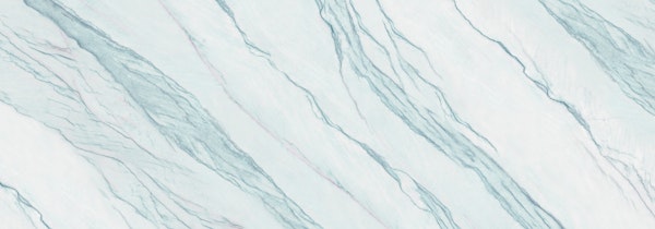 Blue Aqua White Marble
