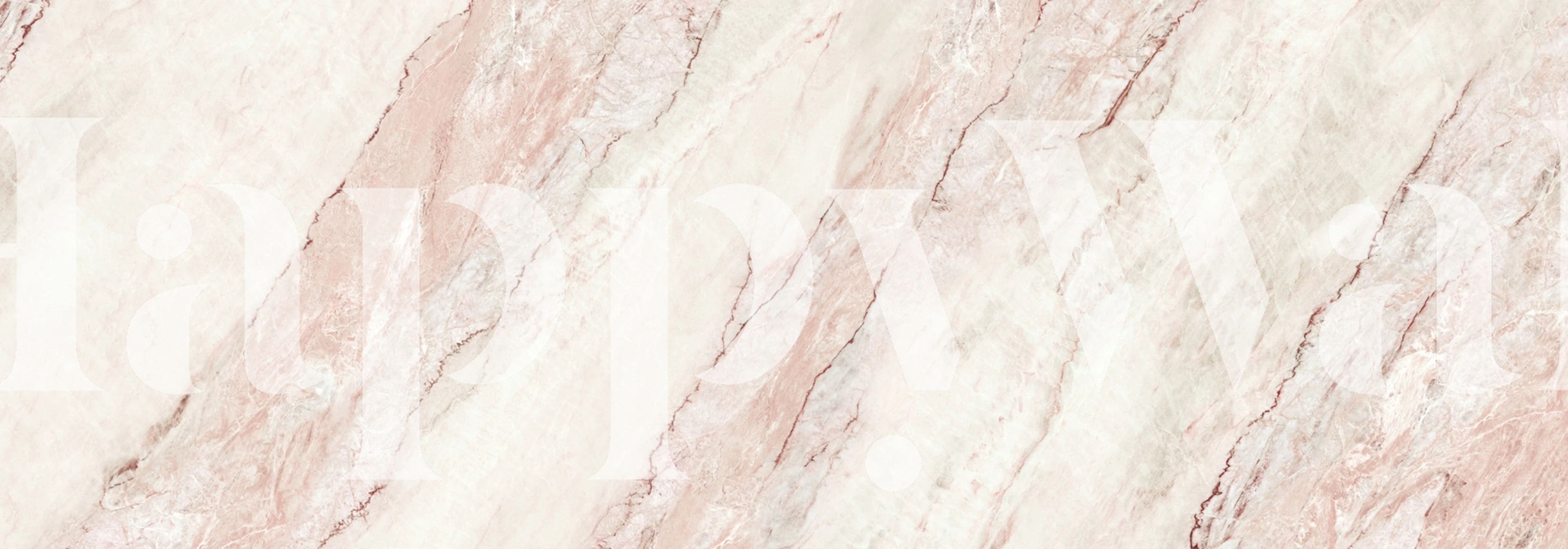 Onice Rosa Chiaro Stone wallpaper in a room