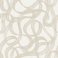 Serene abstract fluid waves scandi soft beige tapet