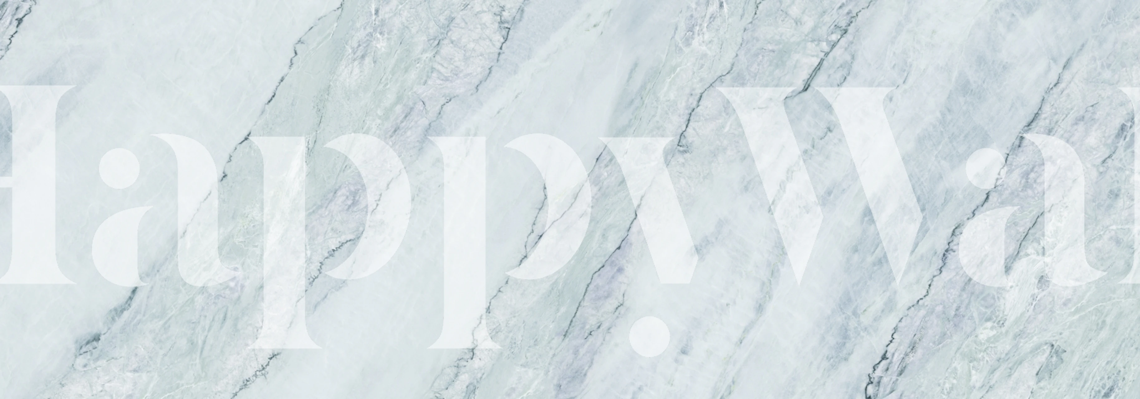 Ice green marble stone pattern wallpaper with light gray and subtle green hues