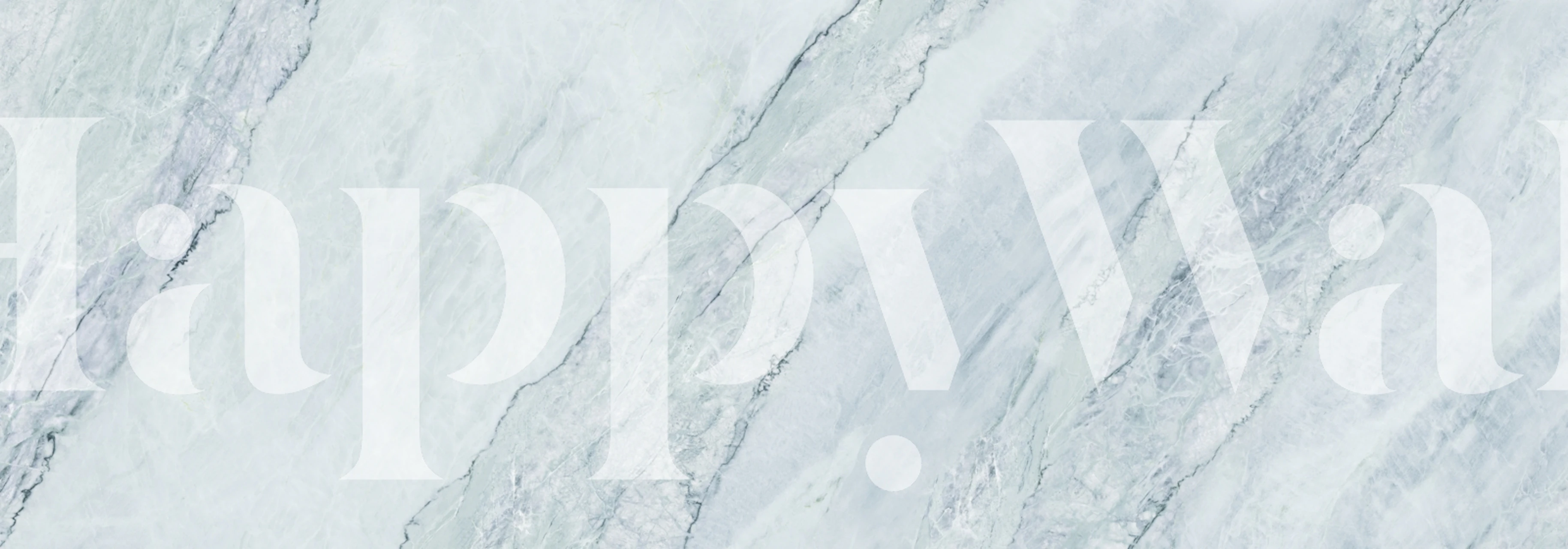 Ice Jade Crystal Marble wallpaper in a room