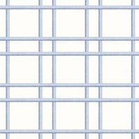 Japandi minimalist woven grid blue white tapet