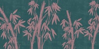 Blush Bamboo Bliss wallpaper