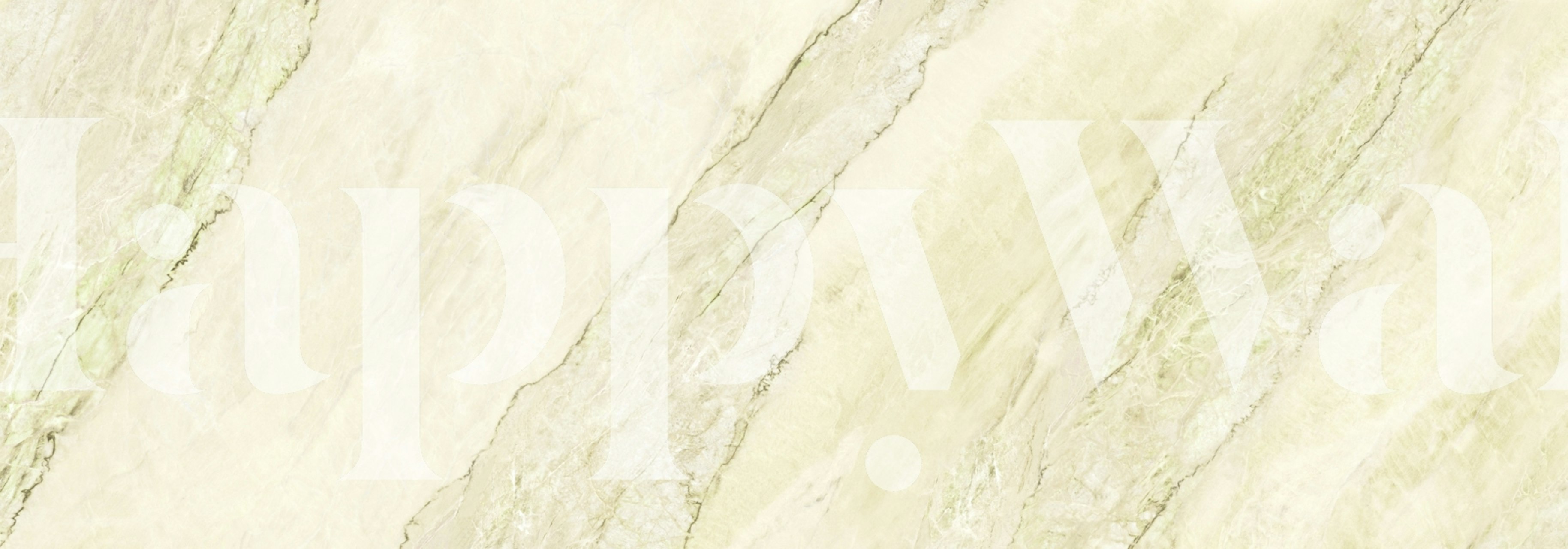 Beige Onyx Luxury Marble Tapete in einem Raum