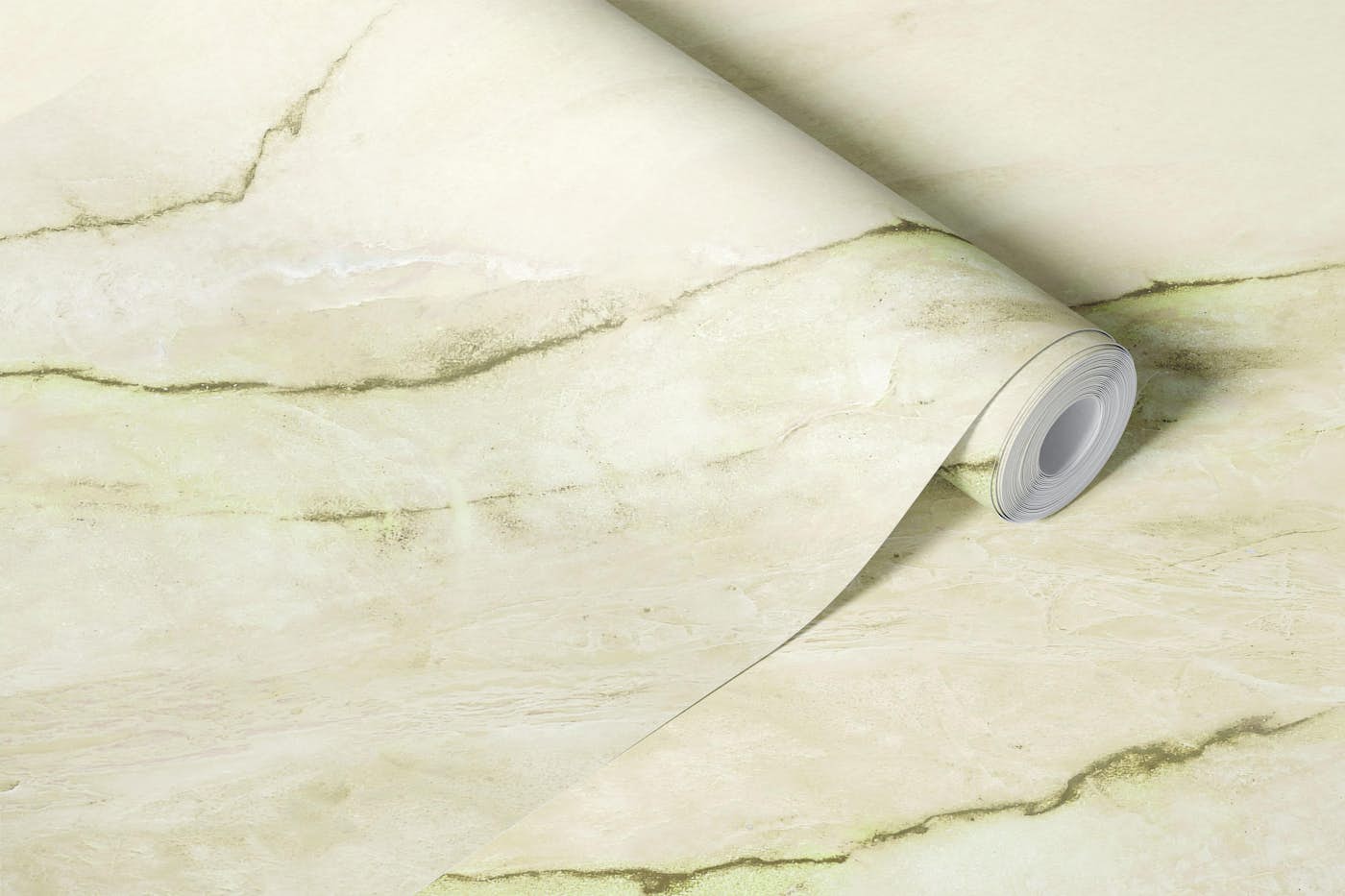 Soft Pistachio Vein Onyx Decorative Stone wallpaper roll