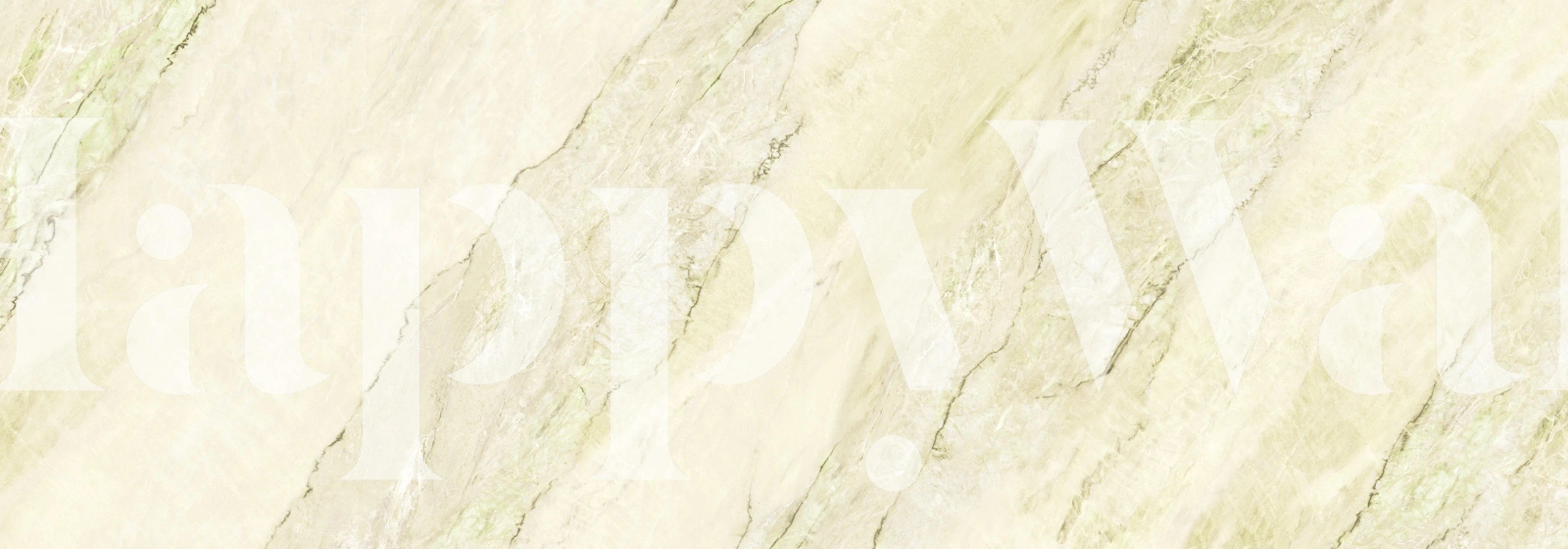 Cream marble texture with subtle green and beige veining wallpaper