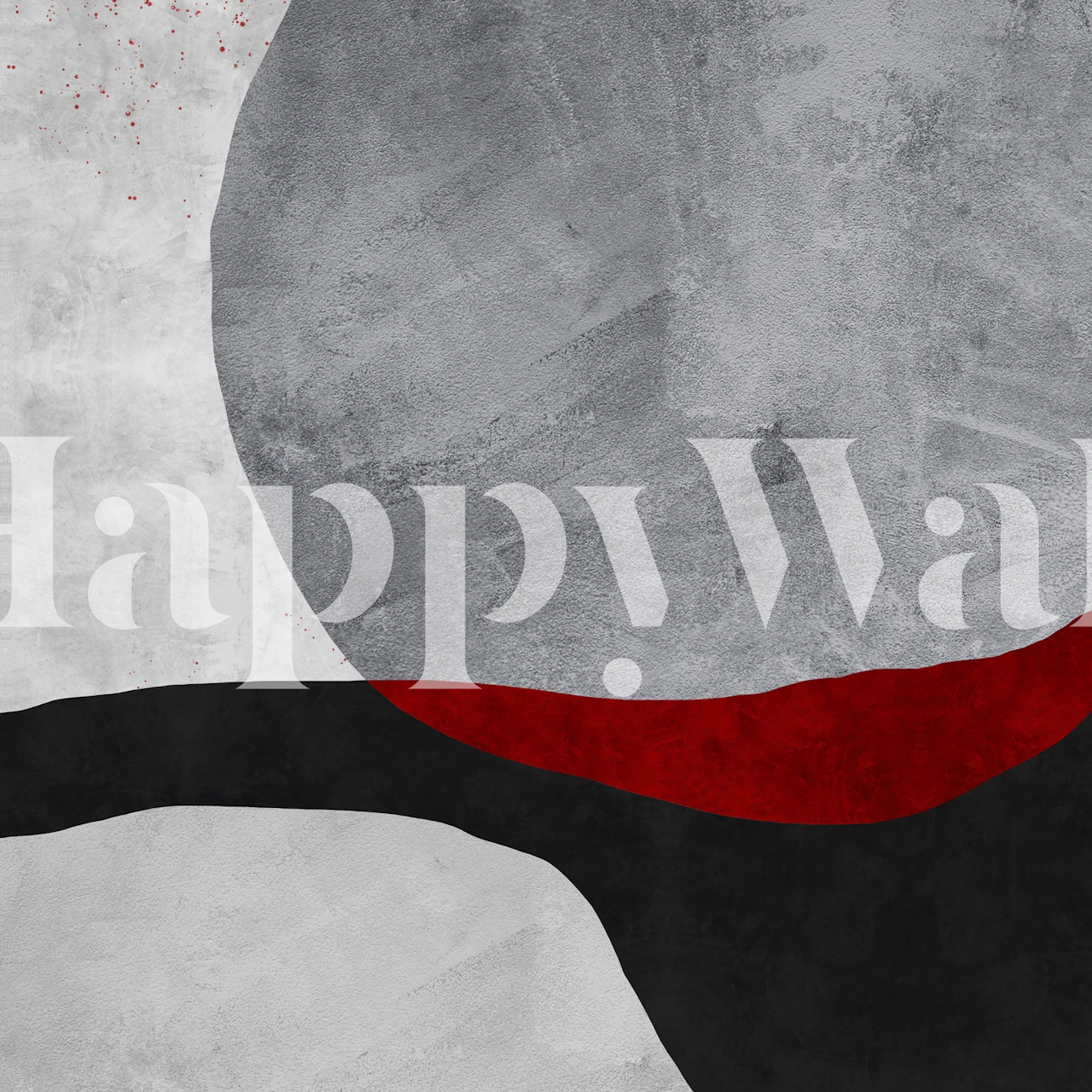 Abstract Japanese sunset wall mural with minimalistic design