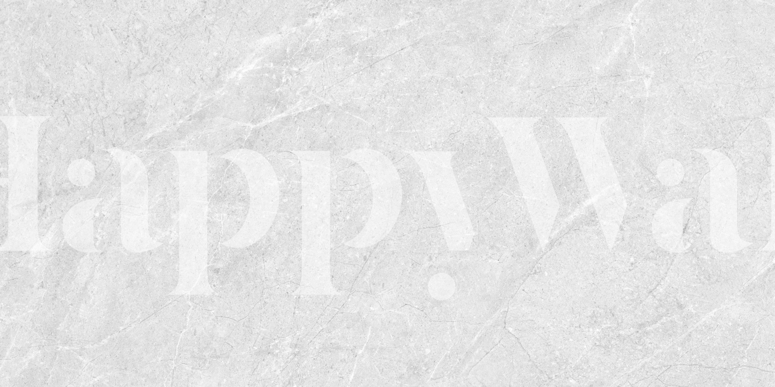 Arctic Grey Mineral Marble behang in een kamer