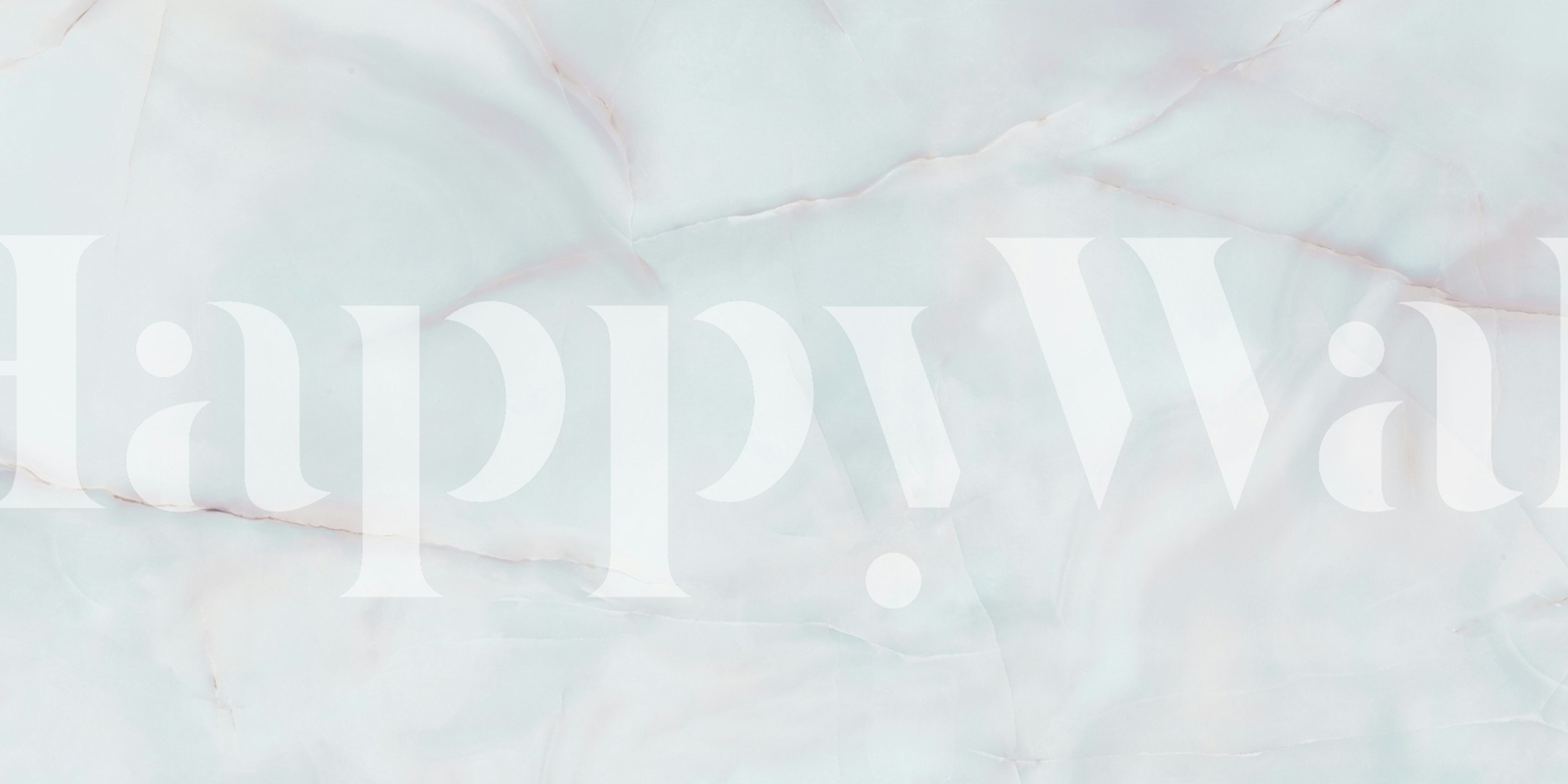 Soft Pink Vein Crystal Onyx Mural på en vägg