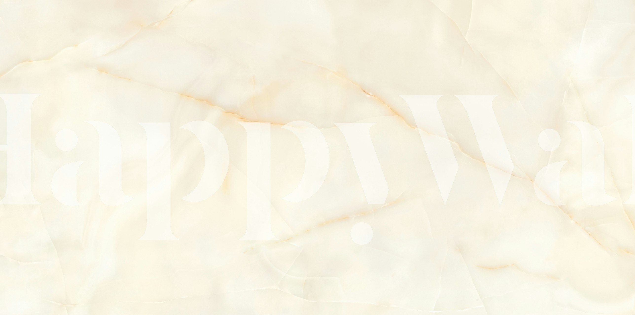 Champagne Vein White Onyx-tapet i et rom