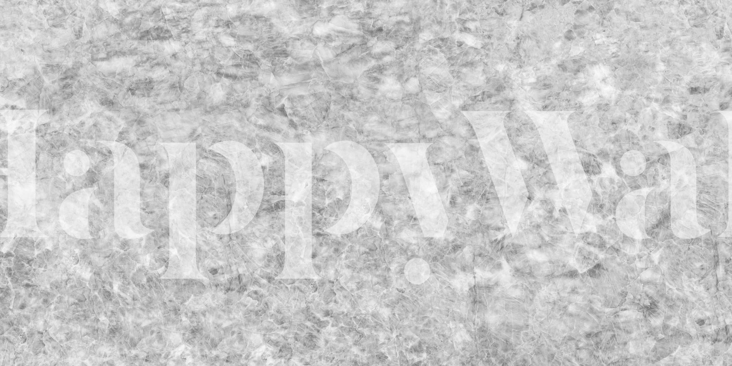 Grey and white marbled pattern wallpaper