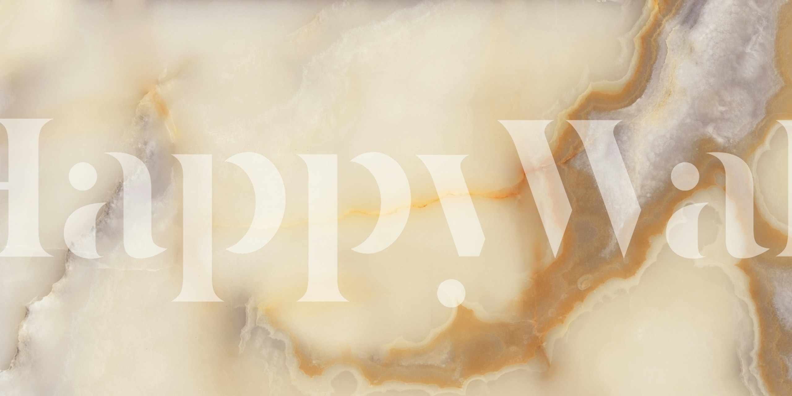 Papel pintado Warm Cream Lumina Onyx en una habitación