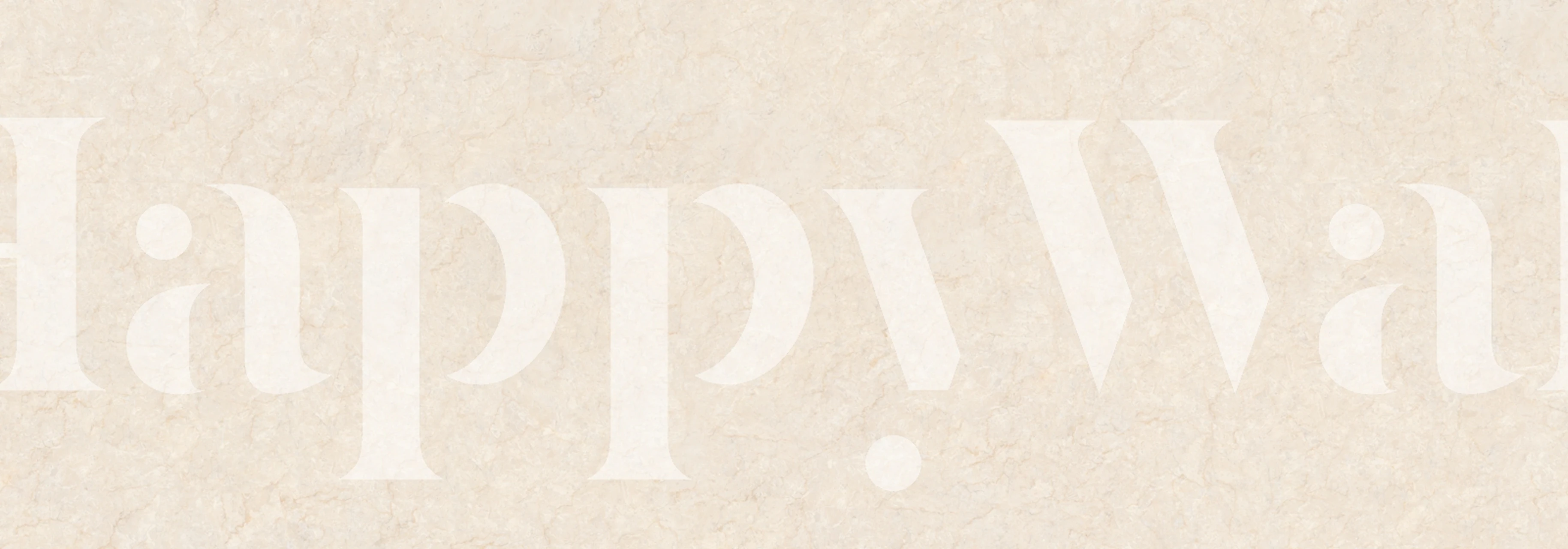 Soft Cream Continental Stone wallpaper in a room