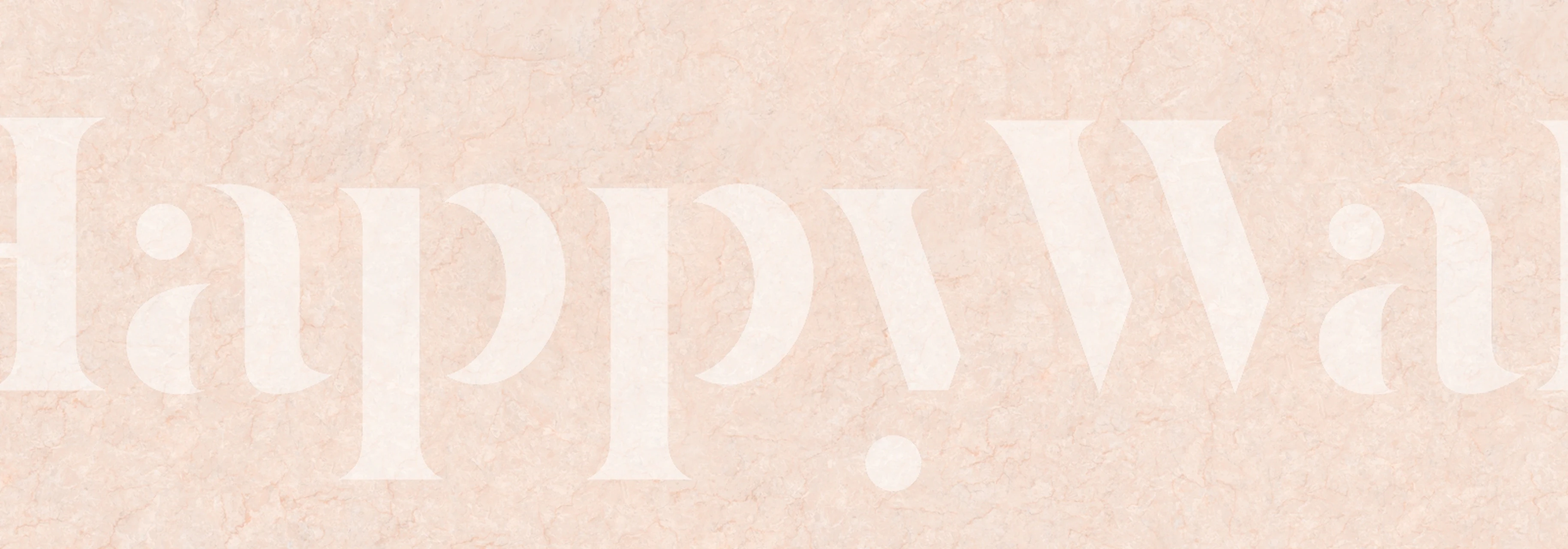 Papel de parede Warm Blush Continental Stone em um quarto