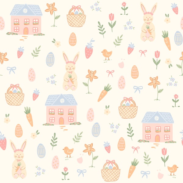 Springtime Bunny Joy