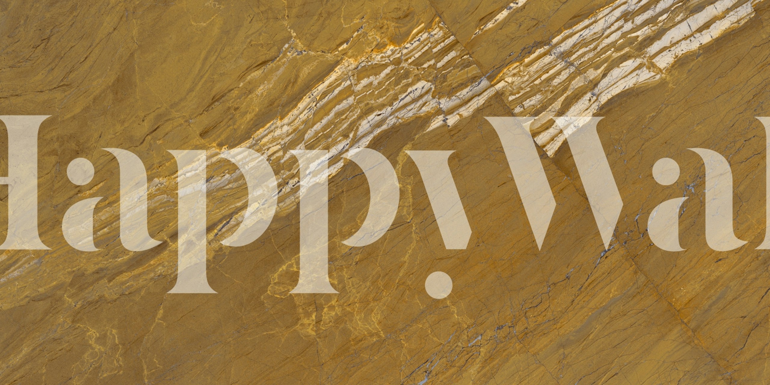 Aureate Golden Vein Natural Stone tapetdesign