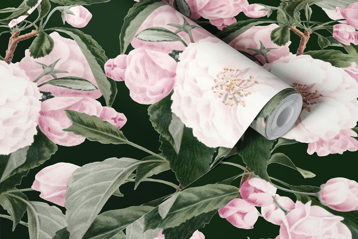 Romantic Bloom Haven wallpaper roll