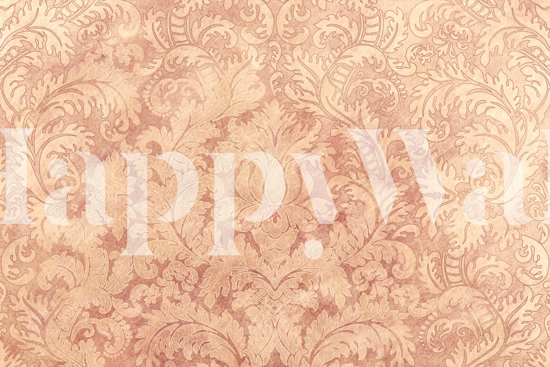 Baroque Heritage Foliage Tapestry Rose tapetdesign