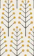 Scandinavian tree branches - black mustard
