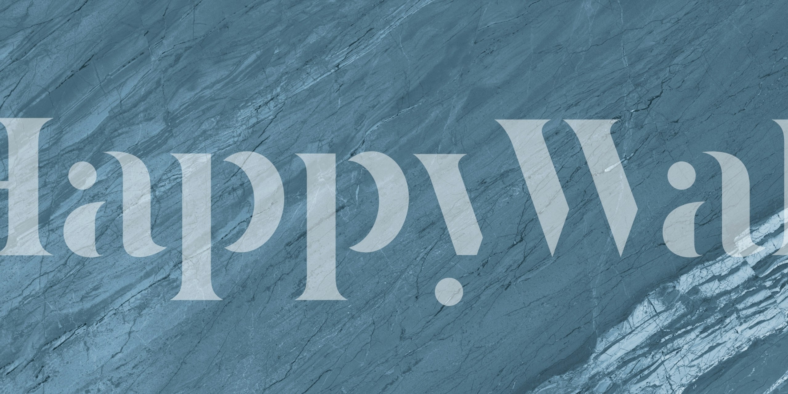 Blue marble pattern wallpaper with intricate textures neutral tone