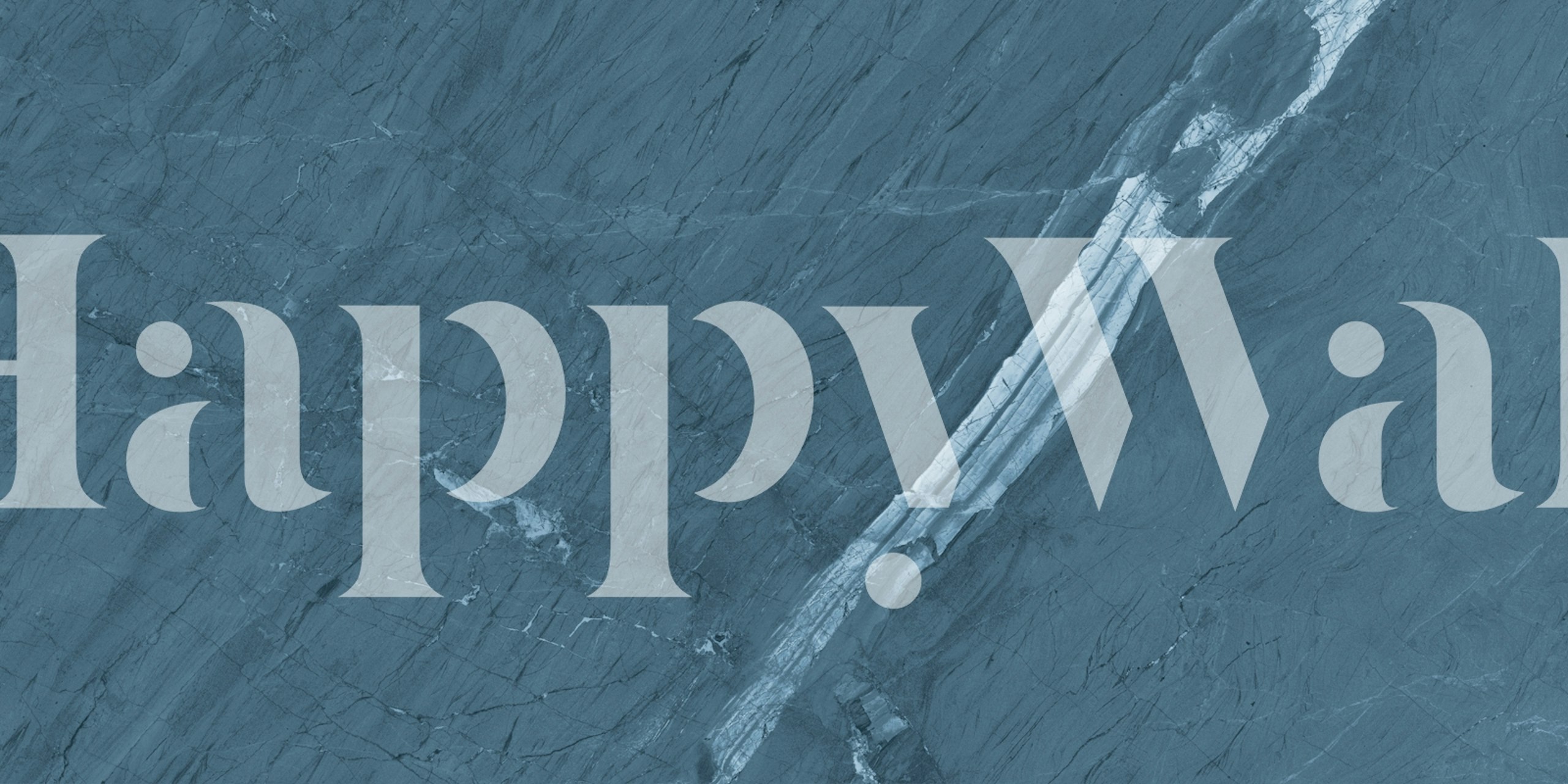 Tapeta Blue Stone Marble Texture v místnosti