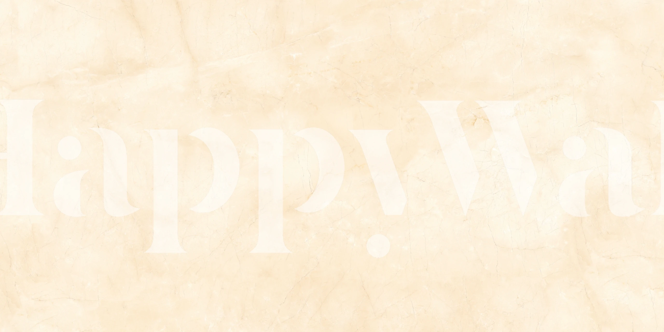 Crema Marfil Classic Marble wallpaper in a room