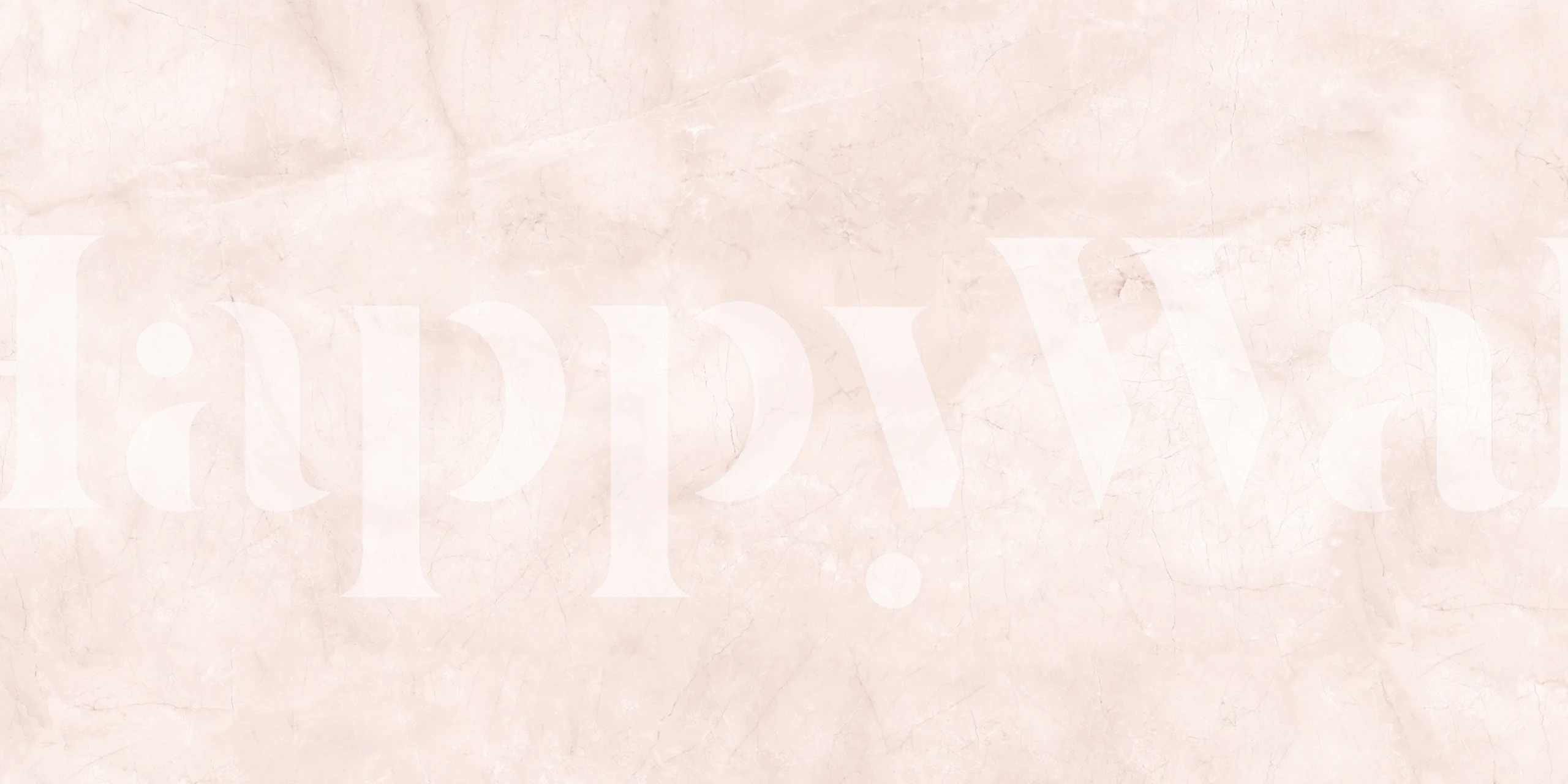 Blush pink marble pattern with soft veining wall mural