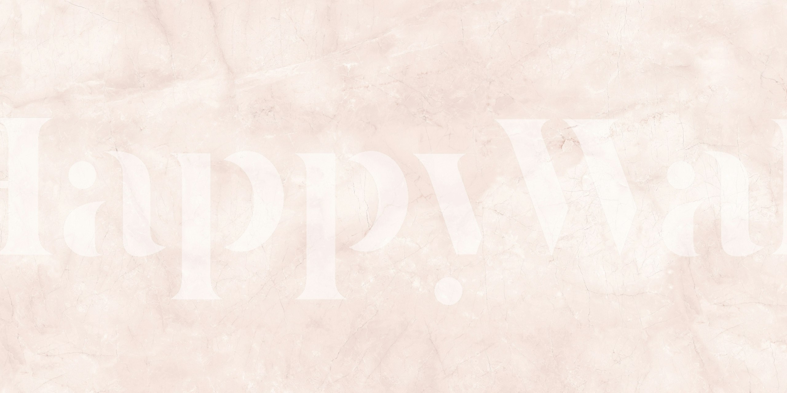 Blush pink marble pattern with soft veining wall mural