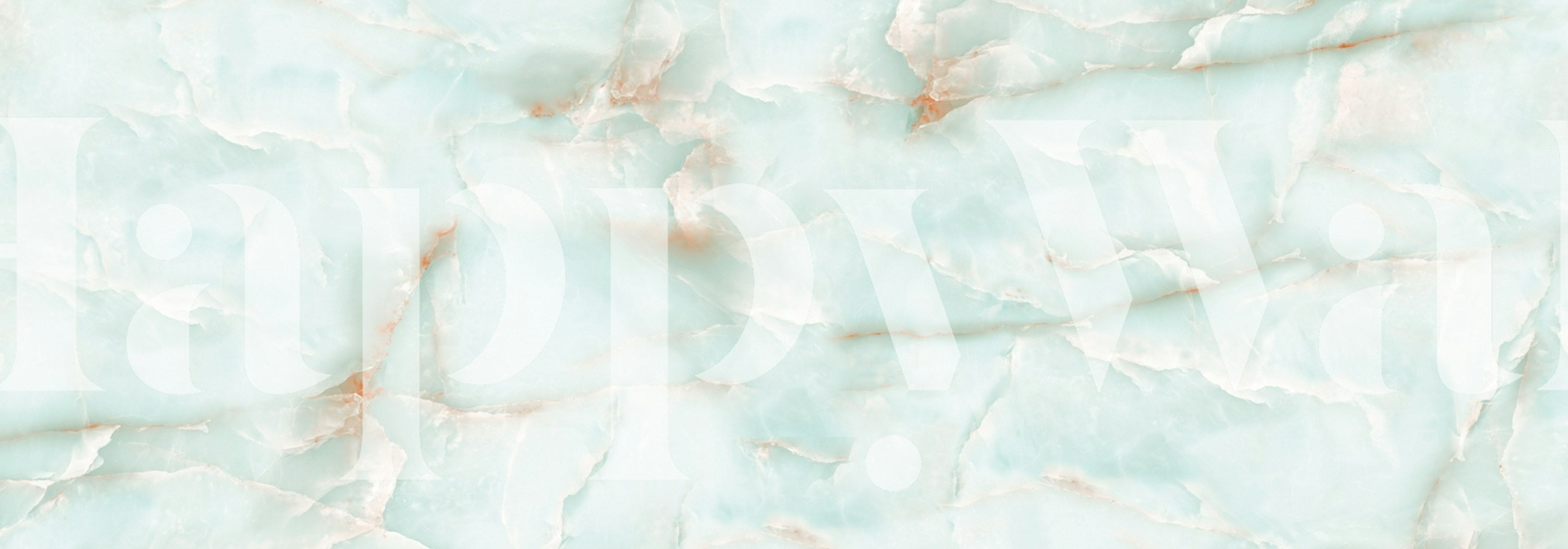 Pastel blue onyx wall texture wallpaper with marble effect