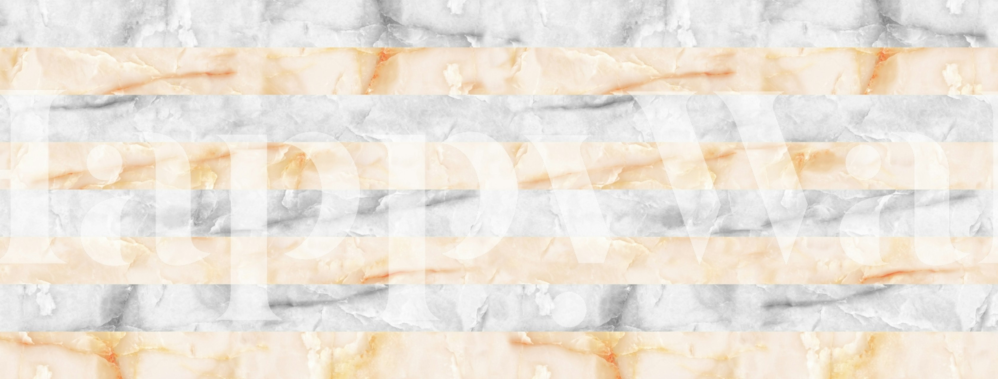 Luxury onyx marble stripe pattern wallpaper in room