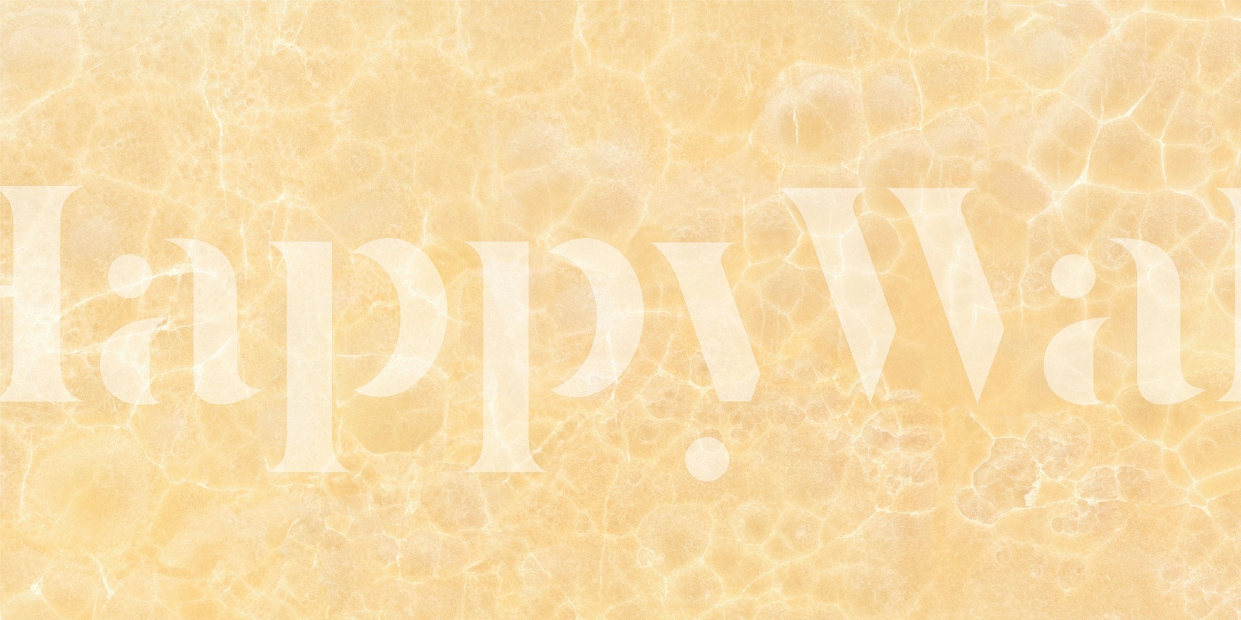 Honey onyx marble wallpaper in soft golden hues, abstract pattern