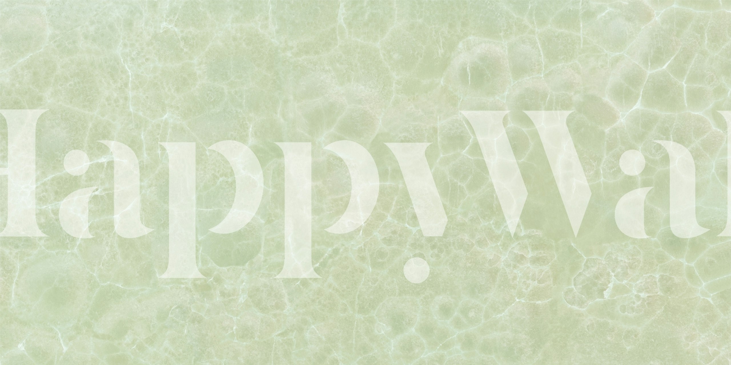 Pistachio green marble texture with smooth patterns wallpaper