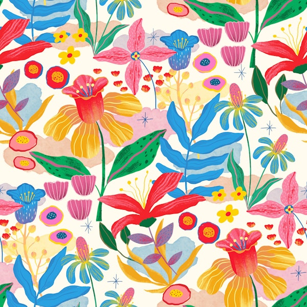 Joyful Floral Symphony