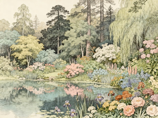 Blooming Forest Paradise