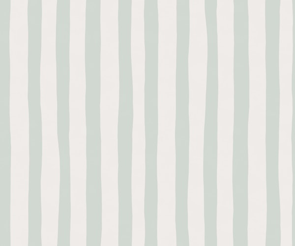 Sage Green Grandmillennial Painterly Stripes