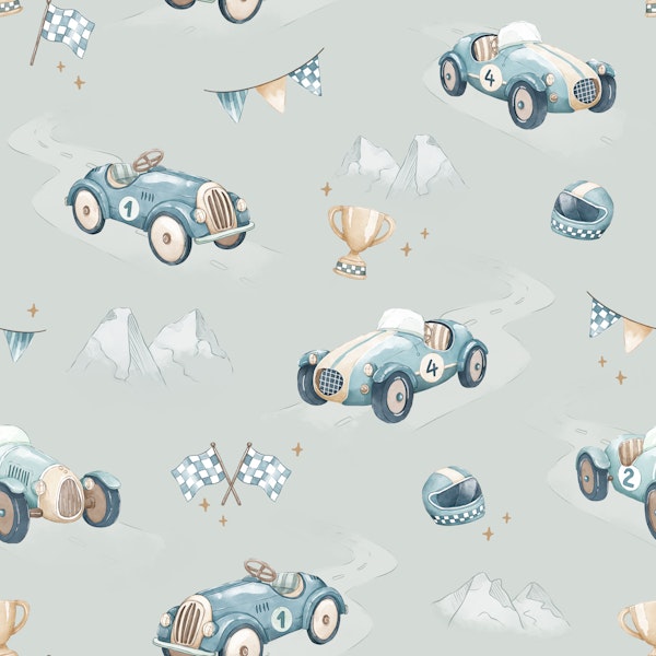 Pastel Pit Stop - mint