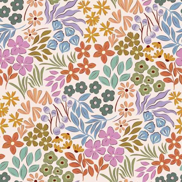 Ditsy Multicolor Floral