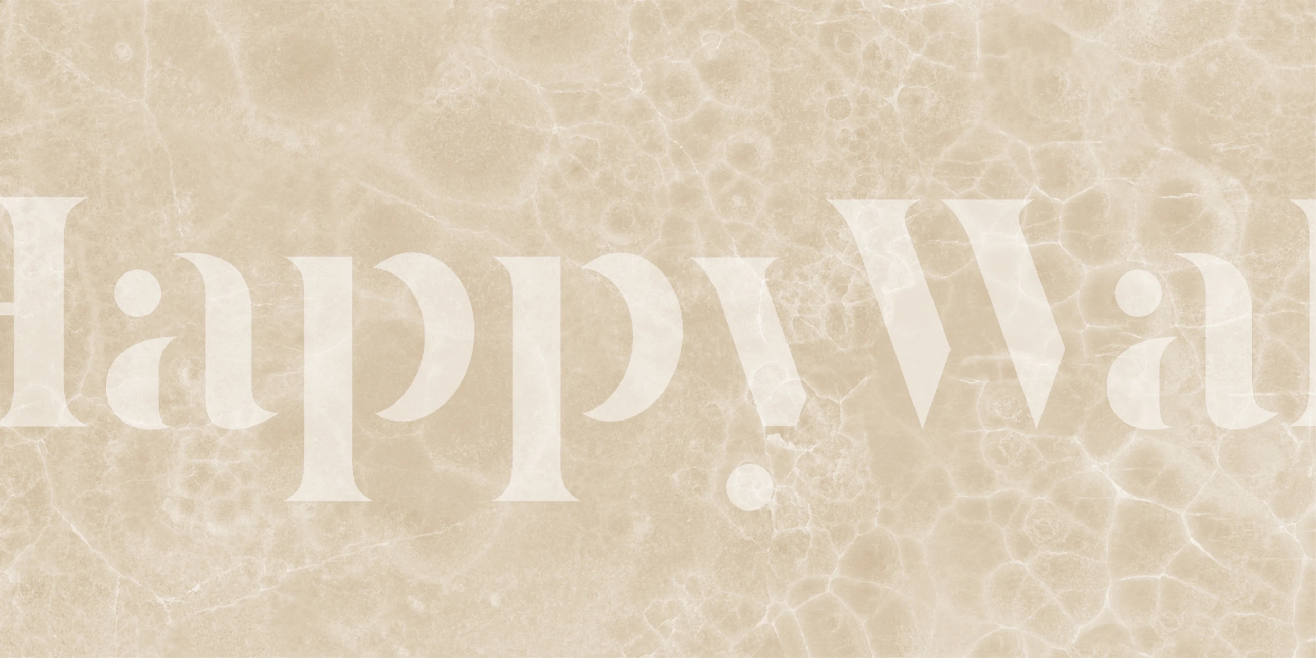 Soft Beige Onyx Tapete in einem Raum