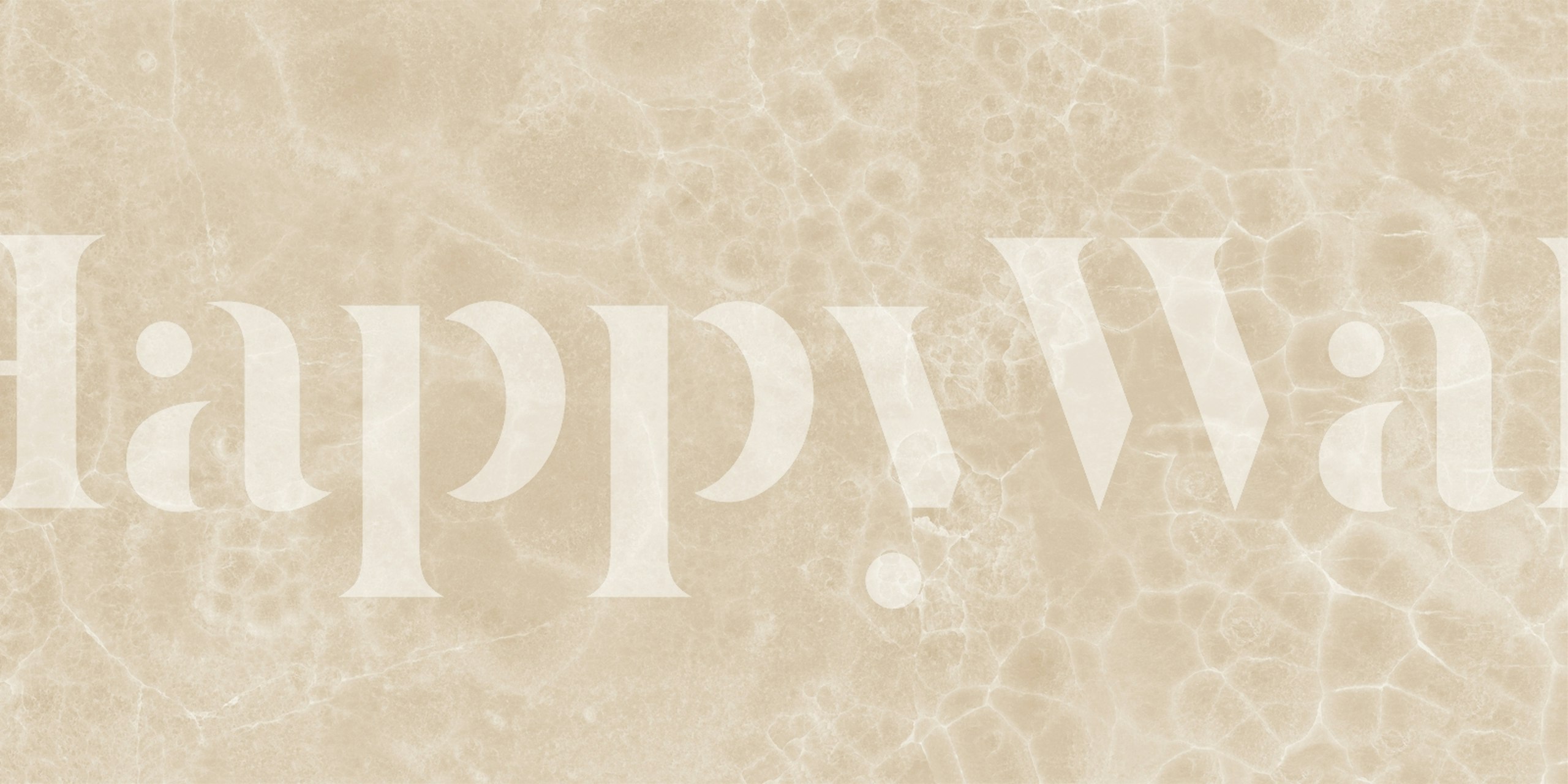 Soft beige onyx textured wallpaper with a smooth marble finish