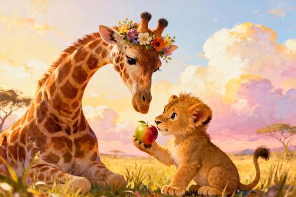 Whimsical Safari Friends