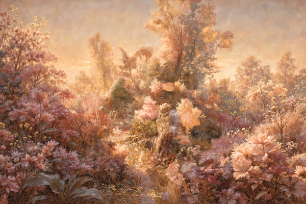 Radiant Forest Serenity