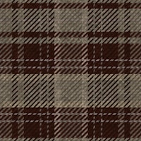 Classic Tartan Rustic farmhouse deep brown wallpaper